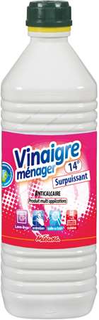 Image de Vinaigre d'alcool ménager surpuissant concentré 14°- 1L