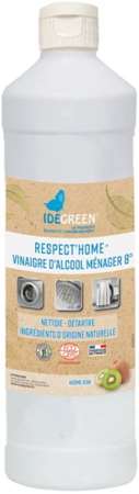 Image de Vinaigre d'alcool ménager 14°- ECODETERGENT ECOCERT 1L
