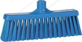 Image de Balai droit fibres médium 31cm alimentaire Bleu VIKAN