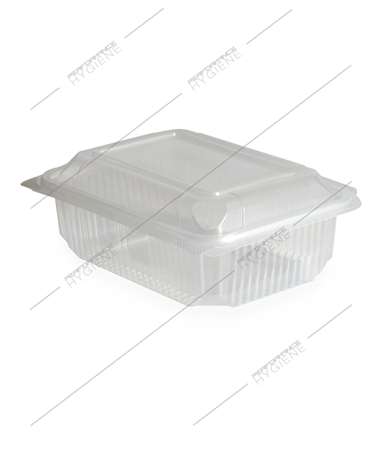 Image de Barquette micro ondable à charnière 750g - lot 50