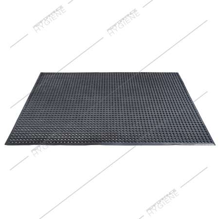 Tapis caillebotis 10mm bords biseautés Normes PMR 90x150cm