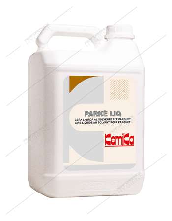 Image de Cire jaune liquide aux solvants spécial bois PARKE LIQ 5L