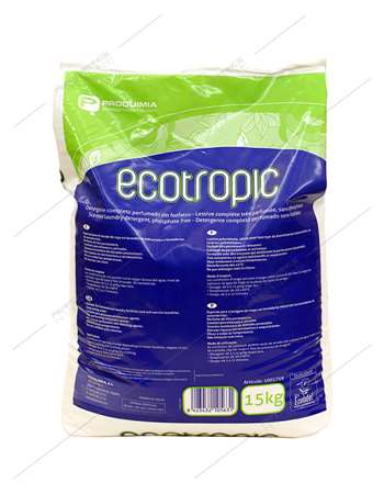 Lessive linge concentrée ts textiles Ecolabel ECOTROPIC 15kg