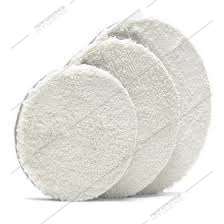 Image de Disque microfibre blanc (nettoyage surfaces fragiles) Ø356mm
