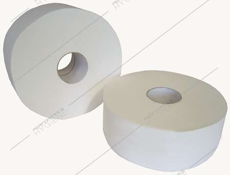 Image de Papier wc Maxi jumbo pure ouate gaufrée blanc 2P - lot 6