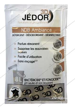 Image de Nettoyant neutre surodorant JEDOR 2D NDB Ambiance 20ml x250