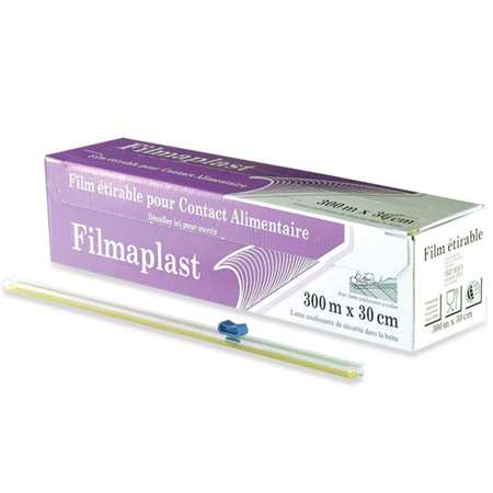 Image de Film étirable alimentaire 300x0,30m - boite avec ZIP