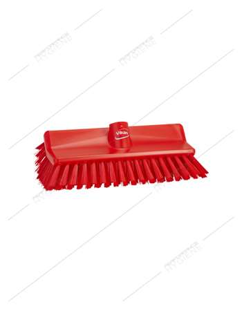 Image de Balai brosse Hi-Lo universel 26cm médium Rouge VIKAN