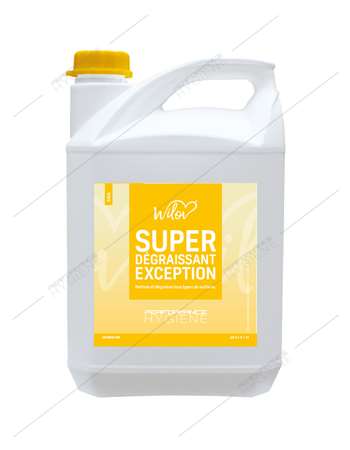 Nettoyant super dégraissant exception sols&surfaces WILOV 5L