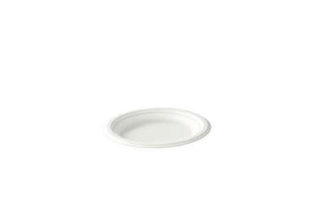 Image de Assiette fibre de canne biodégradable Ø18cm - Lot 50