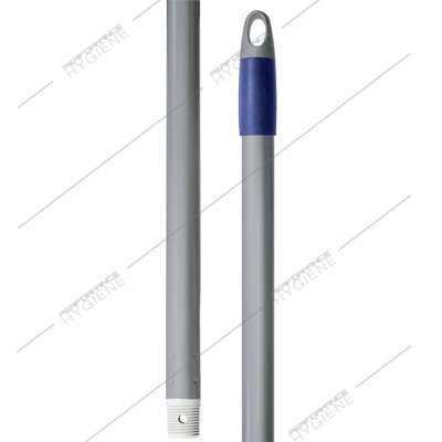 Image de Manche premium couleur alu double fonction (trou/vis) 140cm