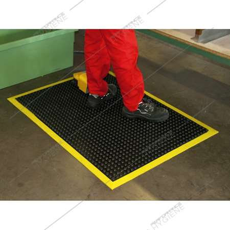 Image de Tapis anti fatigue 100% caoutchouc renforcé 60x90cm