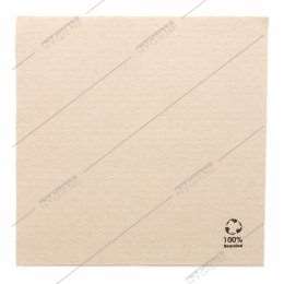 Image de Serviettes 38x38cm double point NATURE recyclé x50 (1C=24)