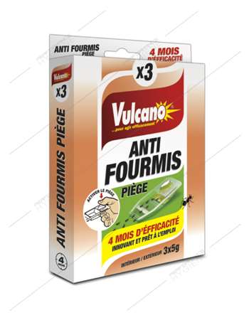 Image de Piège anti-fourmis en gel VULCANO (Durée 4 mois) - lot 3