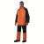 Ensemble de pluie souple enduit PVC (orange fluo) - T XXXL