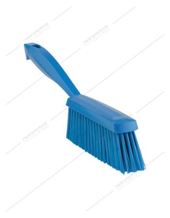 Image de Balayette fibre souple 33cm alimentaire Bleue VIKAN
