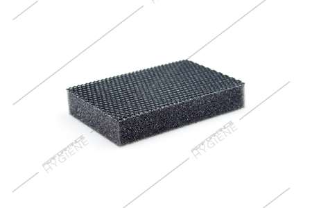 Image de Eponges synthétiques noires POWER SPONGE HACCP - lot 4