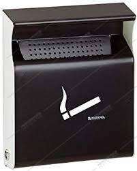 Image de Cendrier mural acier epoxy extérieur - capacité 4L