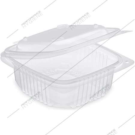 Image de Barquette salade à charnière 125g - lot 100