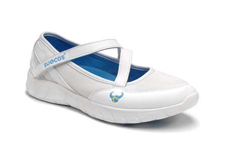 Image de Ballerine microfibre blanche imperméable FRIDA - P38