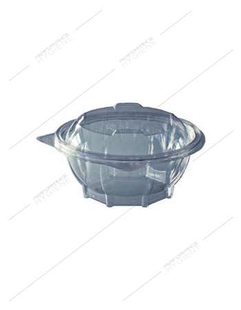Image de Bol salade cristal couvercle charnière GFT 1000cc - lot 50
