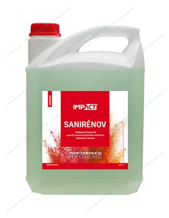 Rénovant ultra détartrant sanitaires SANIRENOV - bidon 5L