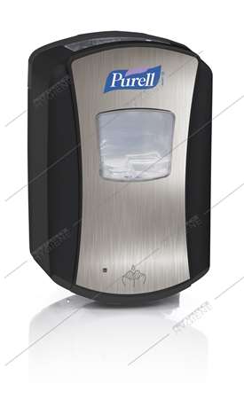 Image de Distributeur automatique savon chromé/noir PURELL LTX 700ml