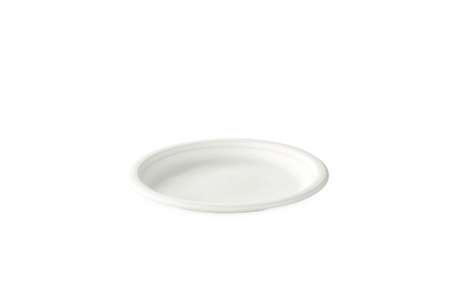Image de Assiette fibre de canne biodégradable Ø230mm - Lot de 50