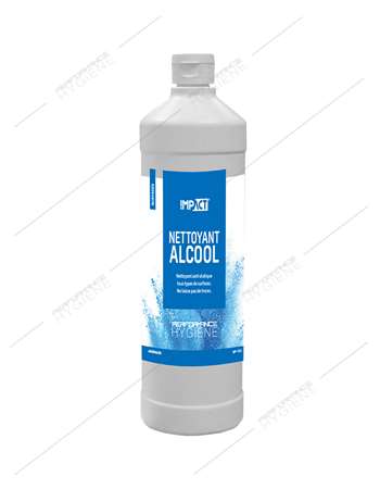 Nettoyant alcool ininflammable toutes surfaces IMPACT 1L