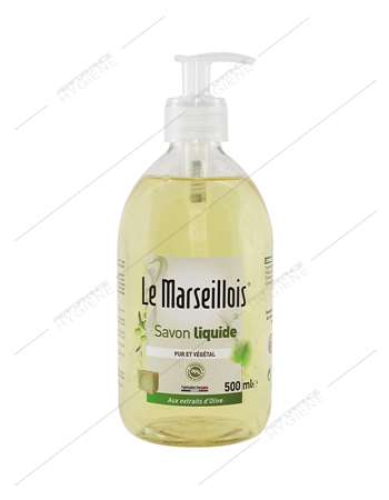Image de Savon liquide mains LE MARSEILLOIS - flacon pompe 500ml