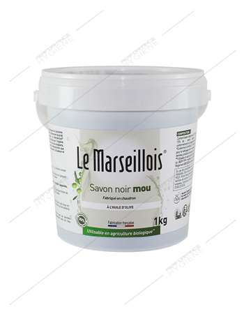 Image de Savon noir mou concentré LE MARSEILLOIS - pot 1kg