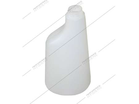 Bouteille 600 ml transparente avec graduation et niveau