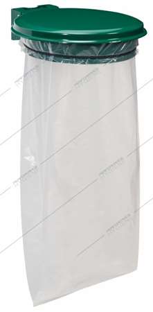Image de Support sac poubelle+couvercle COLLECMUR (Vert)