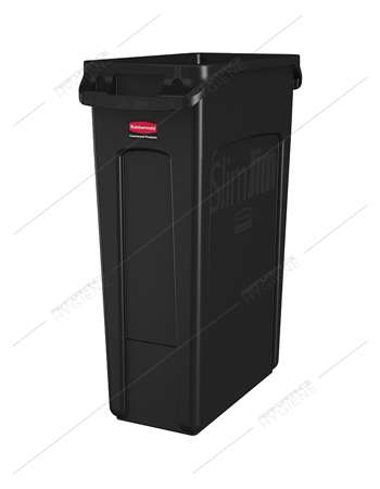 Image de Collecteur poubelle SLIM JIM 87L - gris