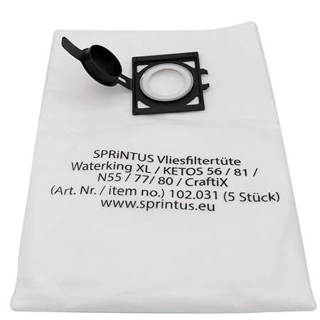 Sacs aspirateur microfibre CRAFTIX/WATERKING XL - lot 5