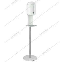 Image de Distributeur automatique de gel hydro alcoolique sur colonne