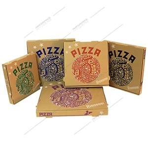 Image de Boite à Pizza Havane 40x40x4cm LA DELUXE - lot 100