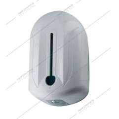 Image de Distributeur automatique blanc de gel hydro alcoolique mural