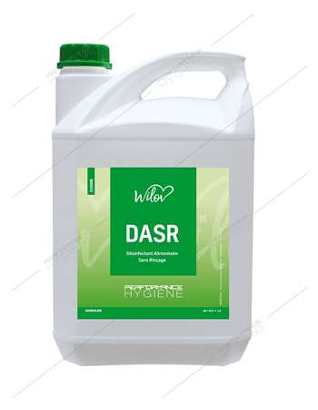 Désinfectant alimentaire sans rinçage WILOV DASR 5L