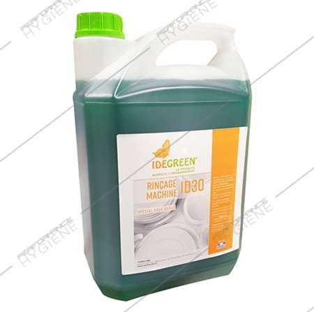 Image de Liquide rinçage LV toutes eaux Ecolabel IDEGREEN - bidon 5L