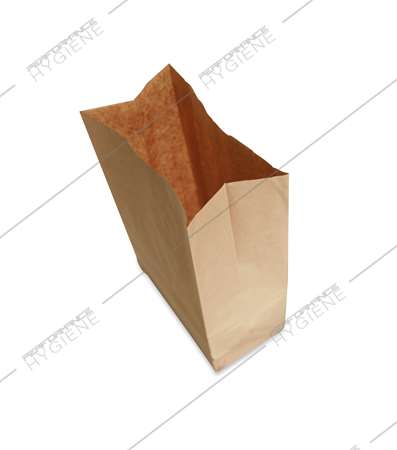 Image de Sacs papier kraft brun 20+16x40cm sans anse - lot 500