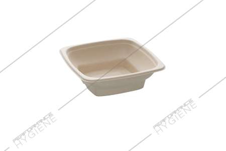 Image de Boite en pulpe compostable micro-ondable 750ml - lot 300
