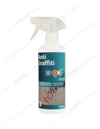 Image de Anti graffiti tous supports sans solvant - Vapo 500ml