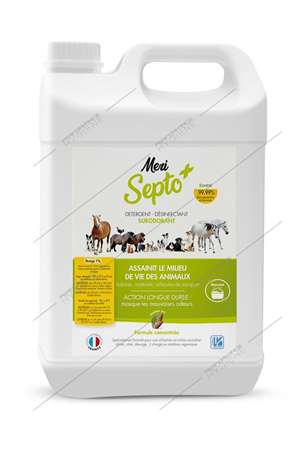 Image de Détergent désinfectant surodorant pin MERI SEPTO+ 5L