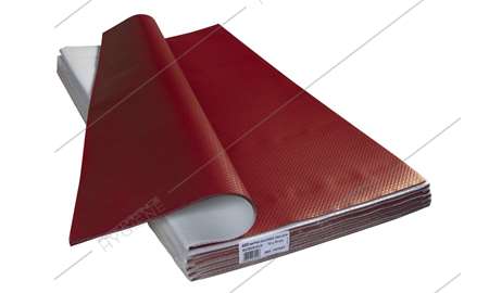 Image de Nappe papier Tiss Lack 70x70cm - lot 400 (Bordeaux)