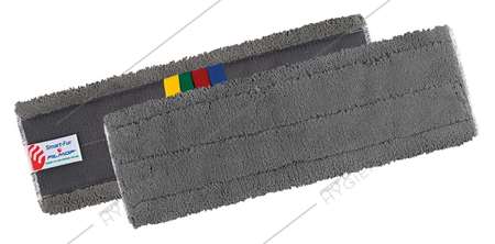 Image de Frange velcro microfibre dépoussiérage grise SMART FUR 40cm