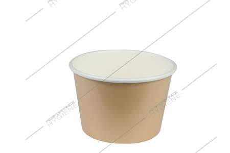 Image de Coupe à glace en carton kraft 240ml - carton 1000