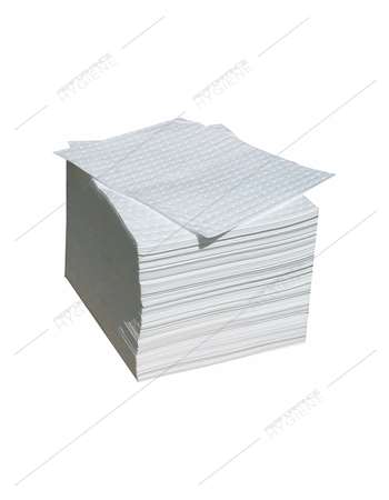 Image de Feuille absorbante polypro hydrocarbures 40x50cm -carton 100