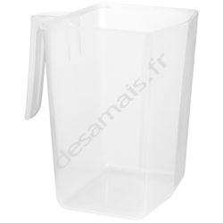 Bécher pichet translucide gradué - 2L