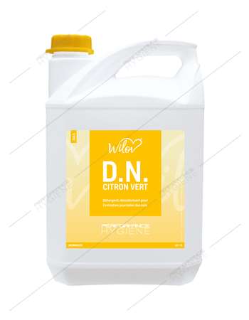 Image de Détergent neutre WILOV DN citron vert - bidon 5L
